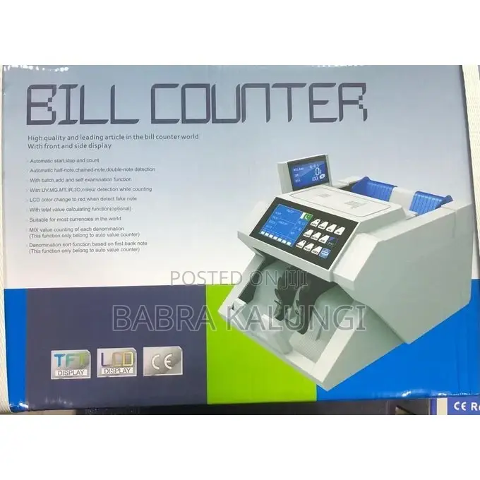 Heavy Duty Multi Notes Value Counting Machine,