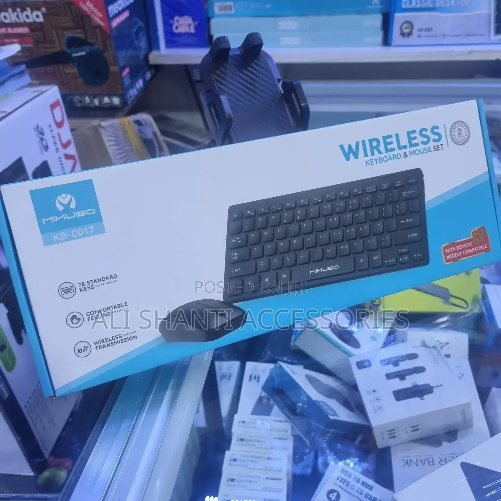 Slim Mini and Wireless Keyboard and Mouse Combo