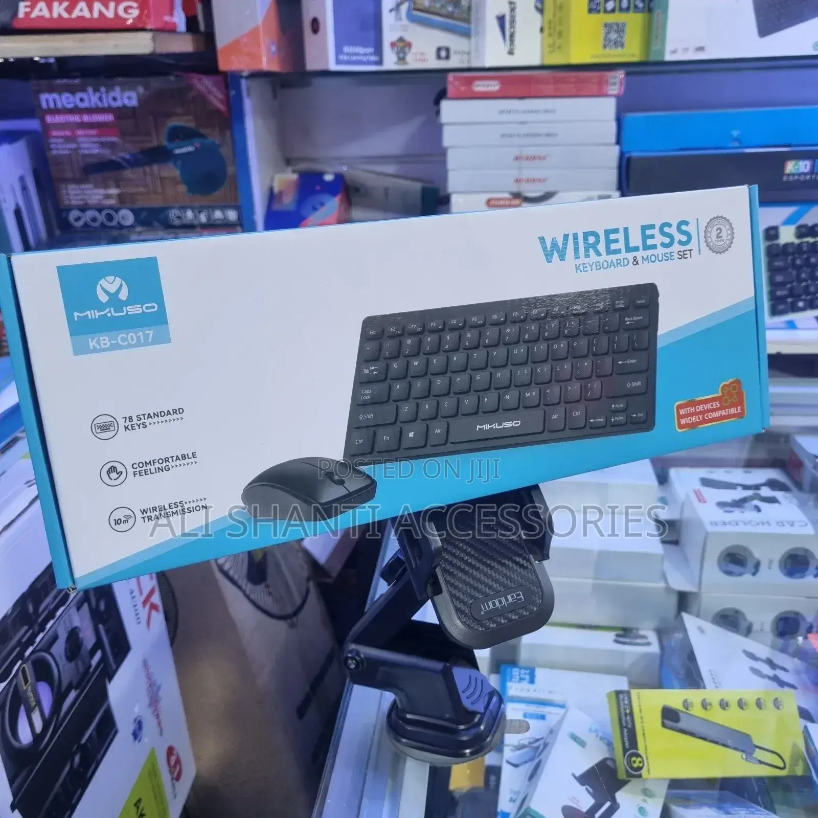 Slim Mini and Wireless Keyboard and Mouse Combo