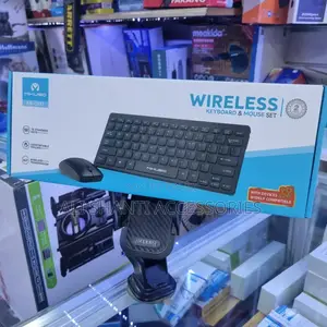 Slim Mini and Wireless Keyboard and Mouse Combo