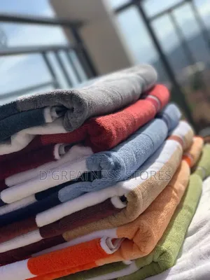 Stripped Cotton Towels
