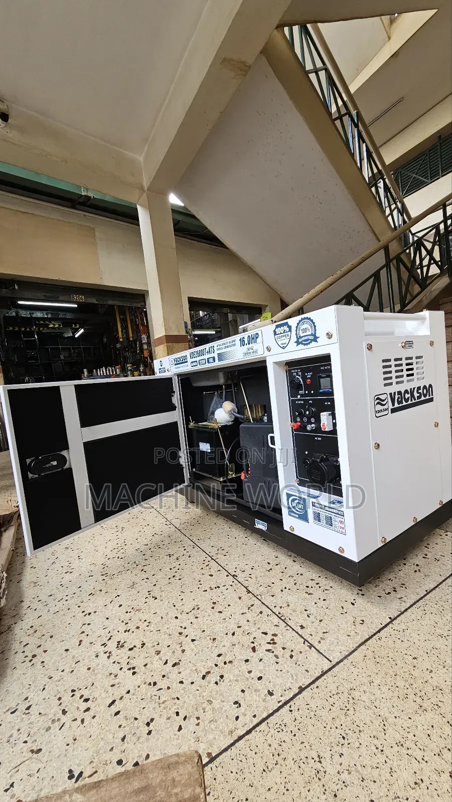 10.5kw Generator With Automatic Switch (230v)(100% Copper )