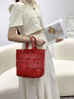 Dash Woven Tote Handbag