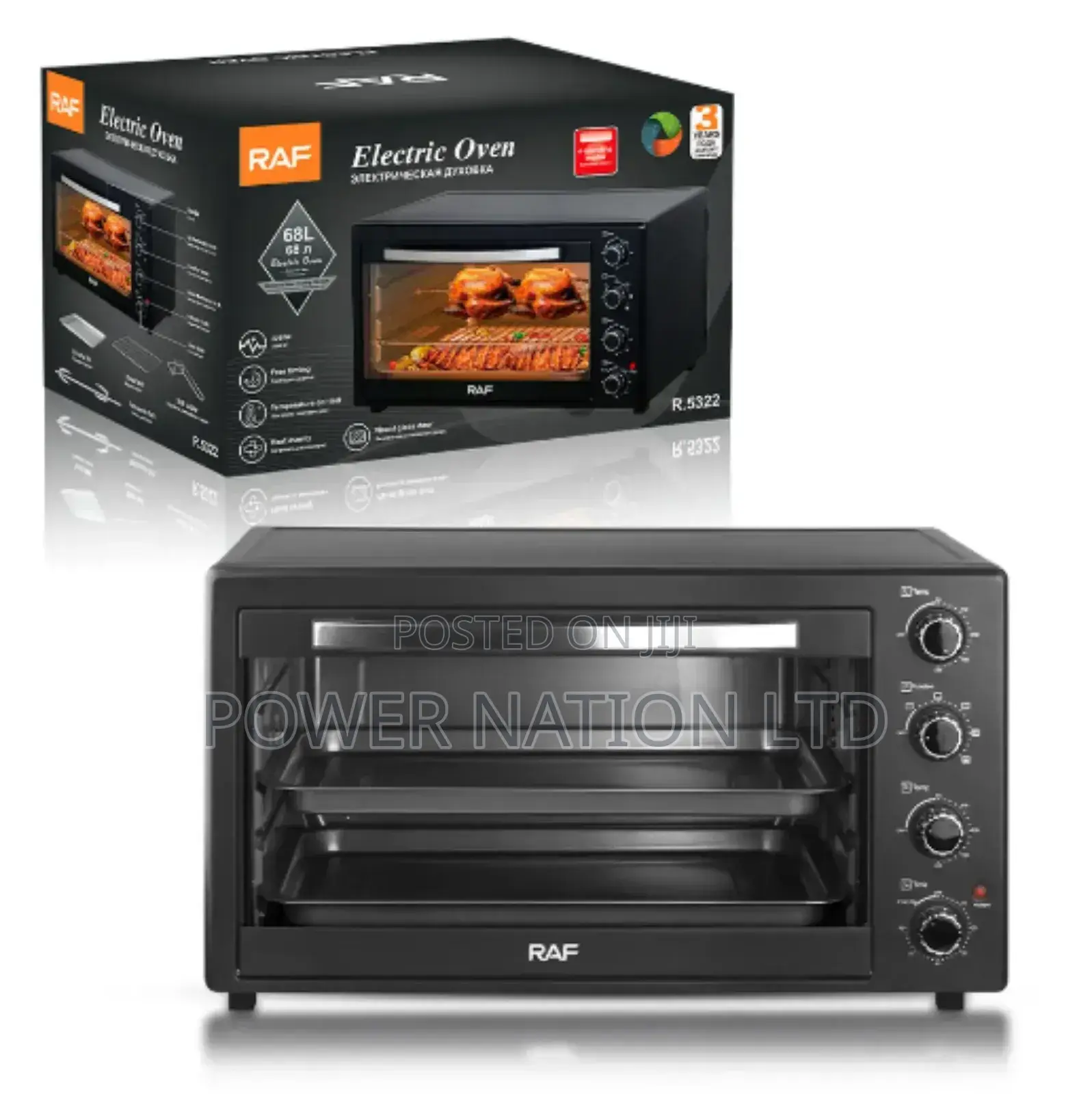 24 Liters Electric Oven