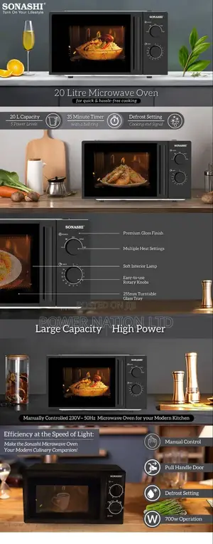 20 Liters Microwave Heavy Duty
