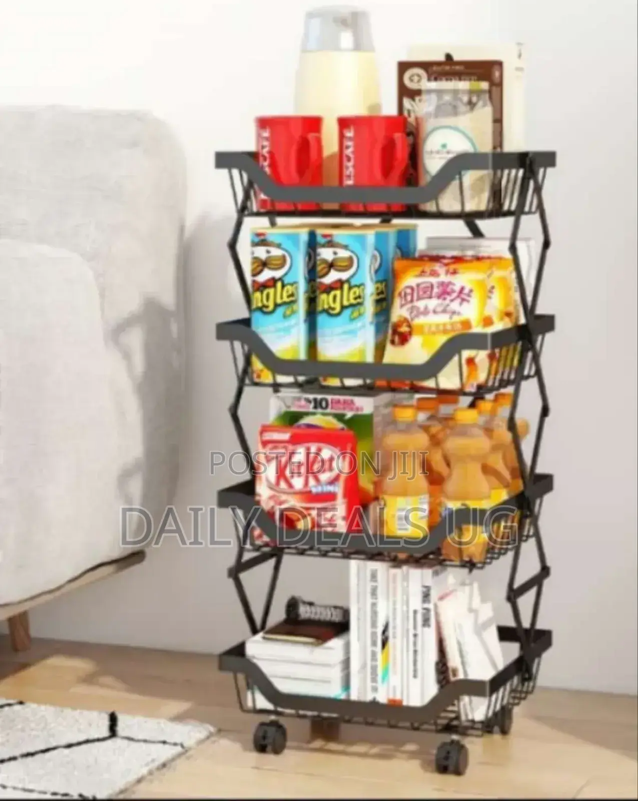 Movable Kitchen Rack