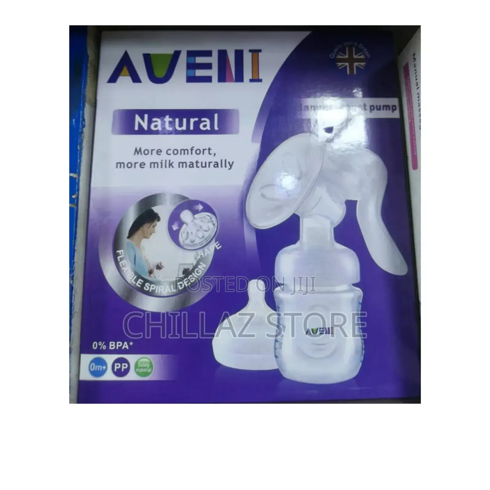 Aveni Natural Comfort Breast Pump.