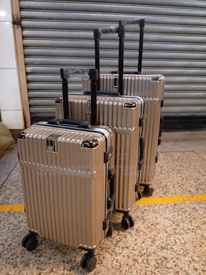 Plastic Suitcases in ( 3PCS )