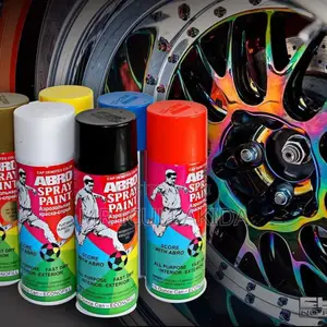 Abro Fast Dry All Purpose Interior/Exterior Car Spray Paint
