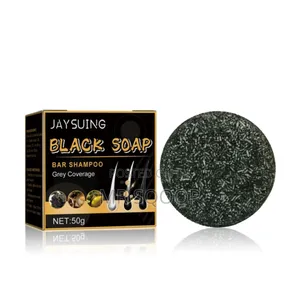 Anti Grey Hair Black Soap Natural Darkening Shampoo
