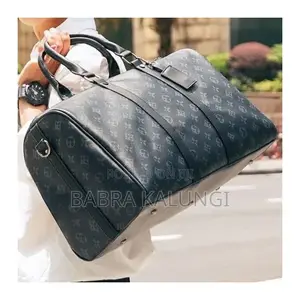 Monogram Eclipse Keepall Bandouliere 55 Travel Duffle Bag