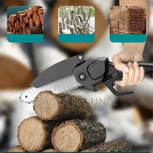 Battery-Powered Cordless Chain Saw, Portable Electric