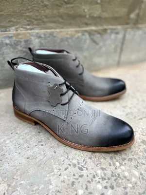 Bold Gentle Leather Boots. Men