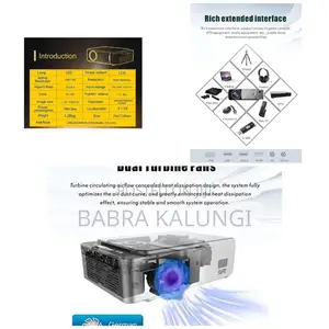 Borrego T6 Android HD 3D (800 X 480) Miracast 3000 Lumens