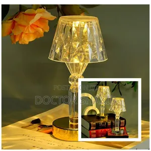 Unique Crystal Design Table Lamp