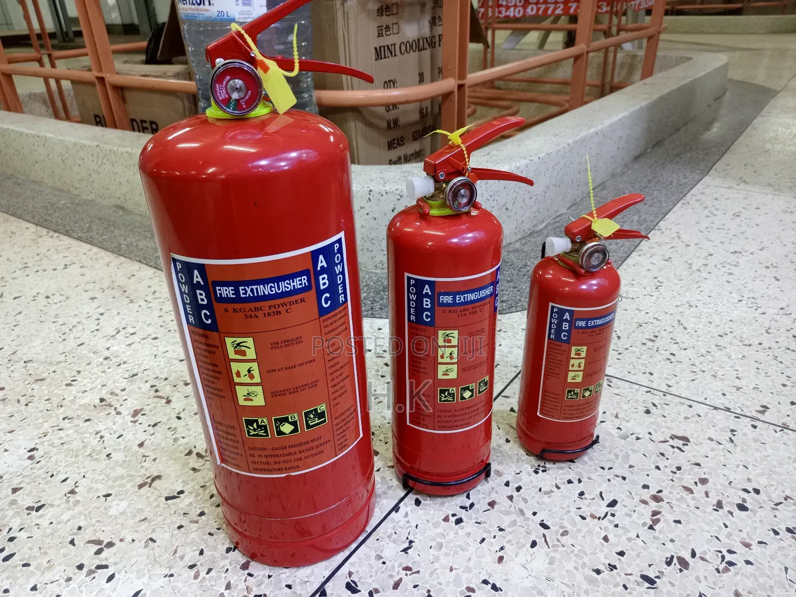 9kg Powdered Fire Extinguisher