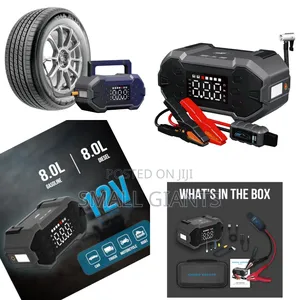 Green Keeper 2 in 1 Heavy Duty Car Battery Jump Starter
