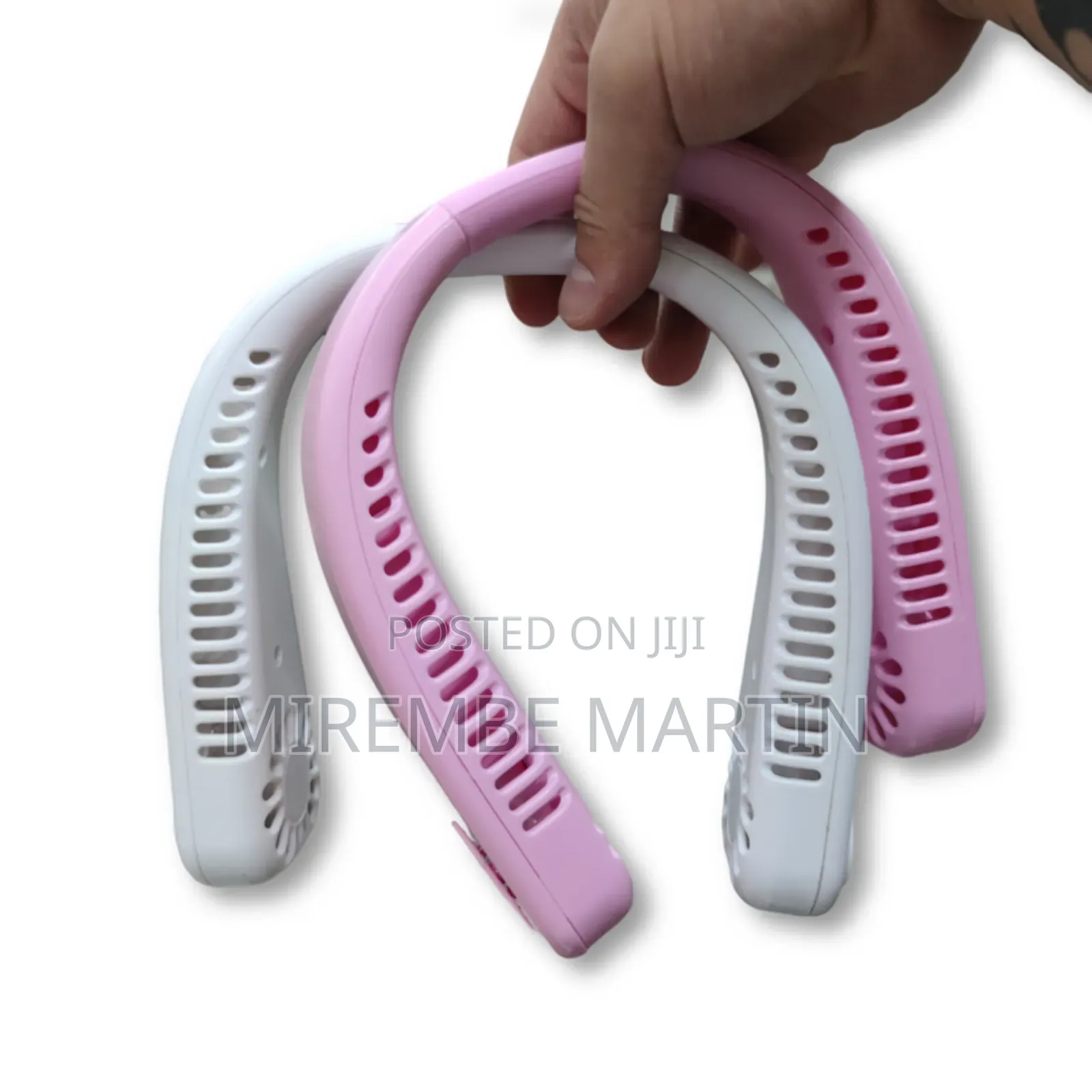Mini Neck Fan With USB Cable and Rechargeable