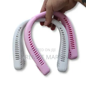Mini Neck Fan With USB Cable and Rechargeable