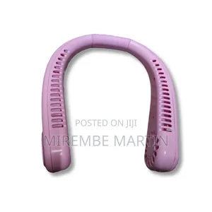 Mini Neck Fan With USB Cable and Rechargeable