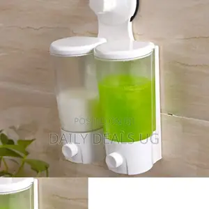 Plastic Double Soap Dispenser