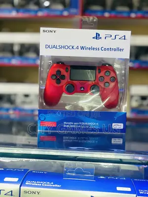 Sony Ps4 Pads- Red Color