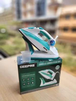 Newly Discounted Geepas Steam Iron Box