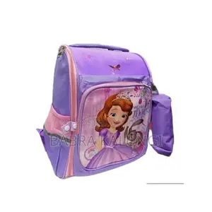 2 in 1 Cartoon Student Bag for Kids Orthopaedic