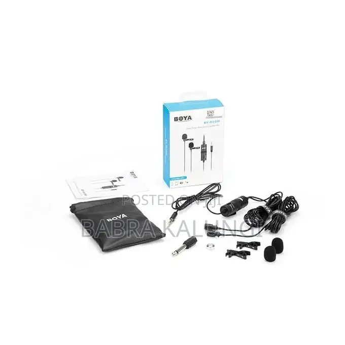Boya BY-M1DM Plastic Microphone Dual Omni Directional