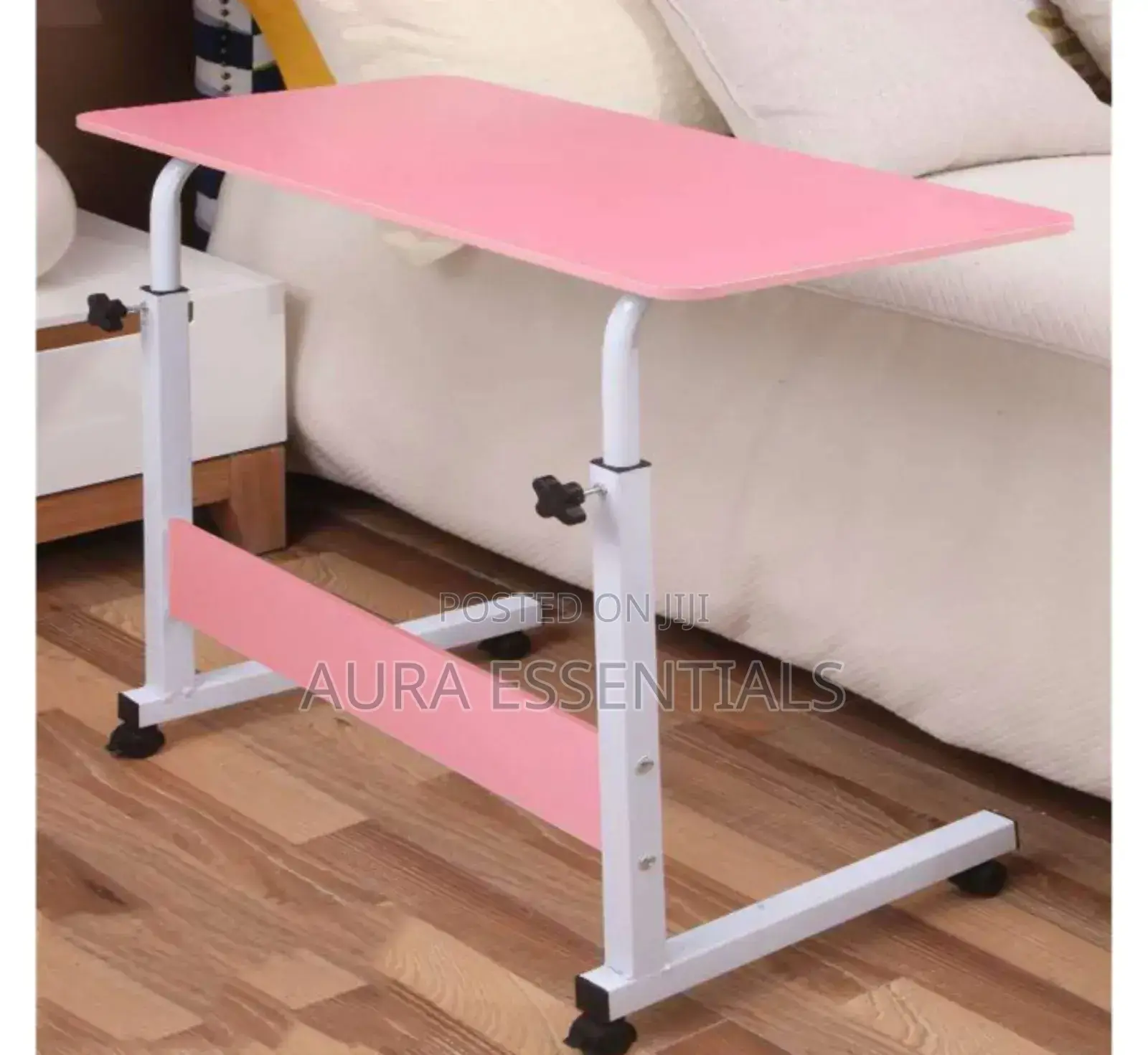 Single Computer Laptop Table With Wheels