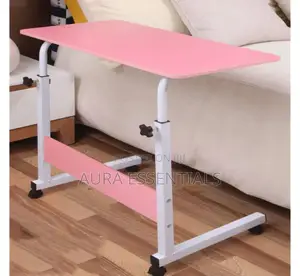 Single Computer Laptop Table With Wheels