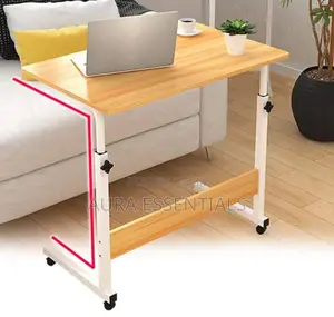 Single Computer Laptop Table With Wheels