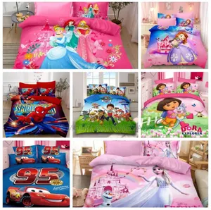 Cartoon Character Duvet for Kids