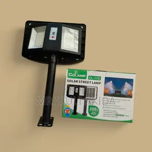300w All Weather Remote Motion Sensor Street Solar Lights