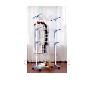 3 Tier Rolling Clothes Drying Rack.