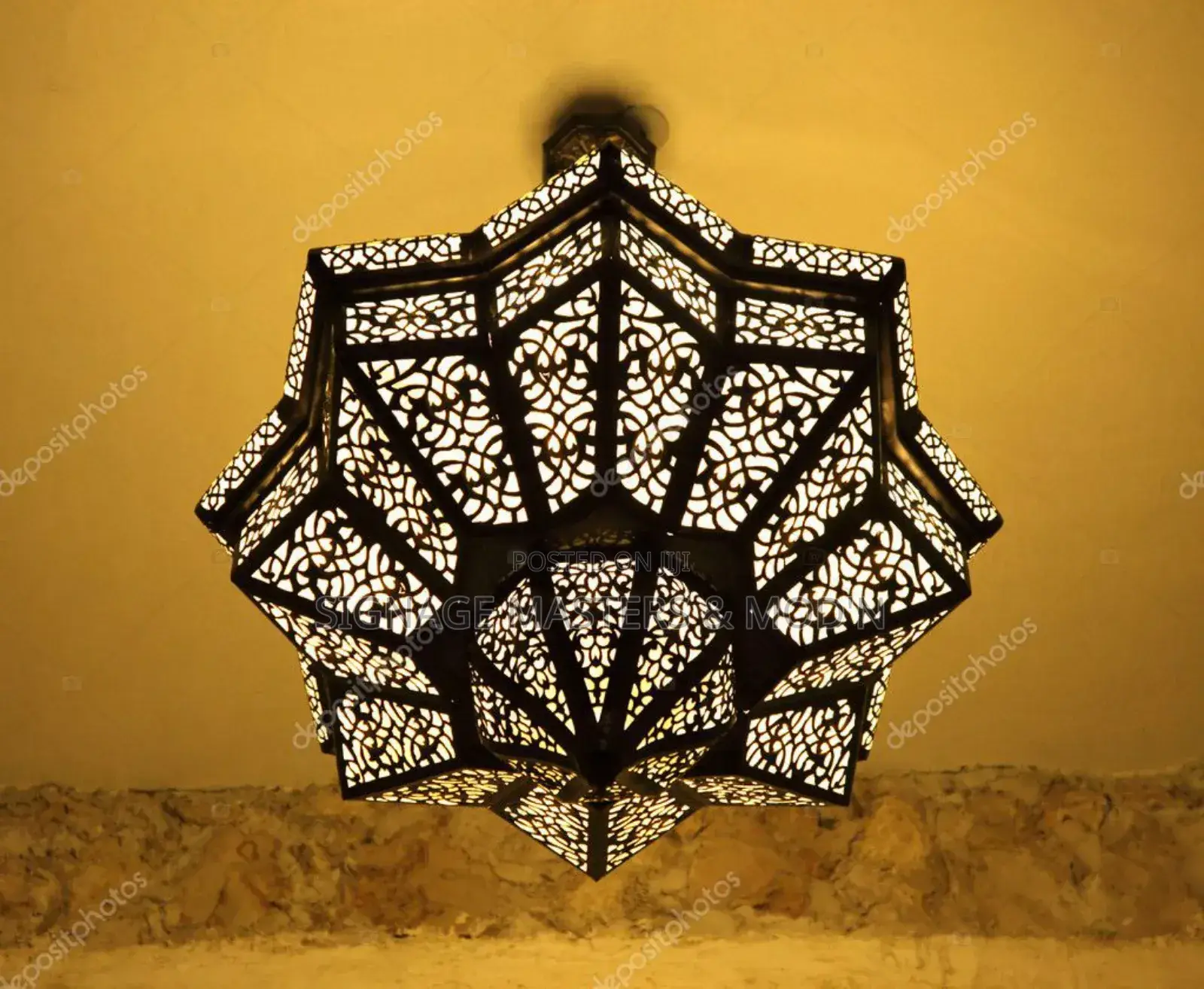 Shadows Lampshade Chandelier