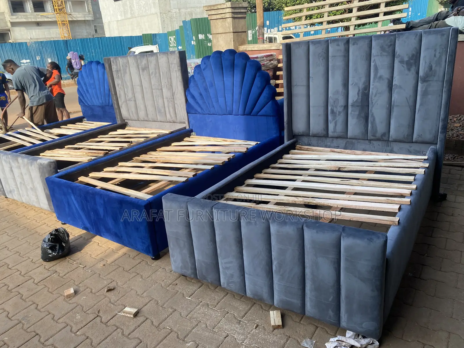Modern Upholstered Bed