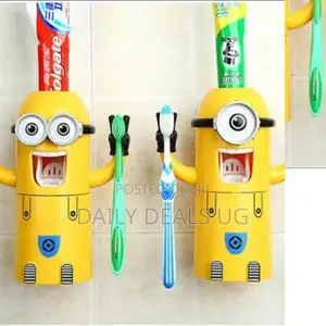 Yellow in Colour Toothbrush Holder