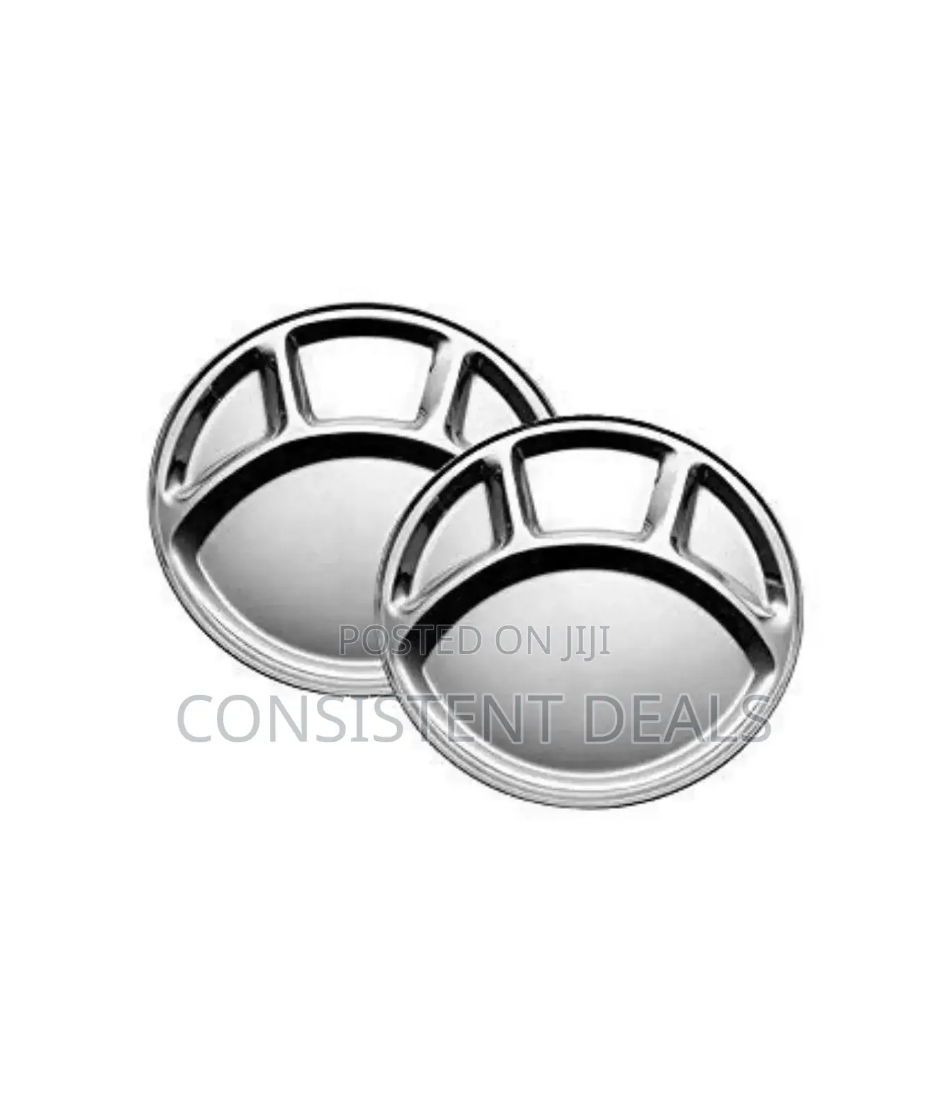 Round Stainless Food Tray/ Plate