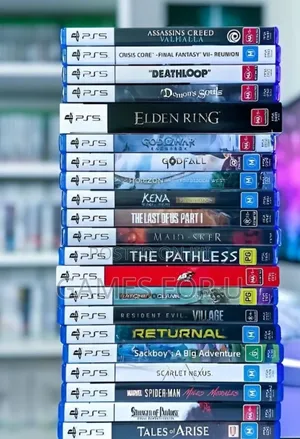 Brand New Ps5 Games in All Categories.,.G