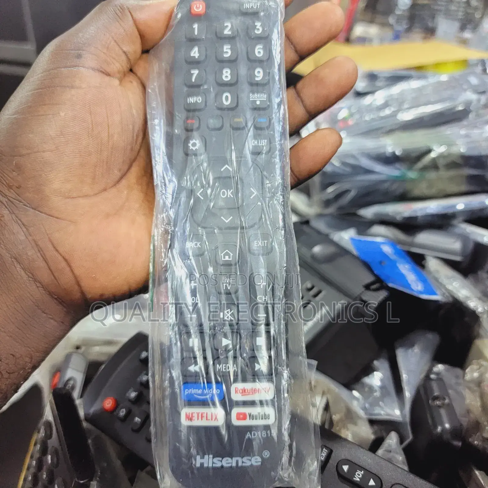 Hisense Smart Tv Remote