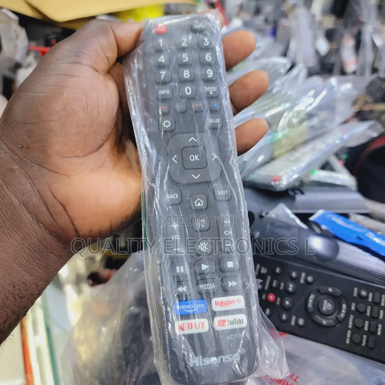 Hisense Smart Tv Remote