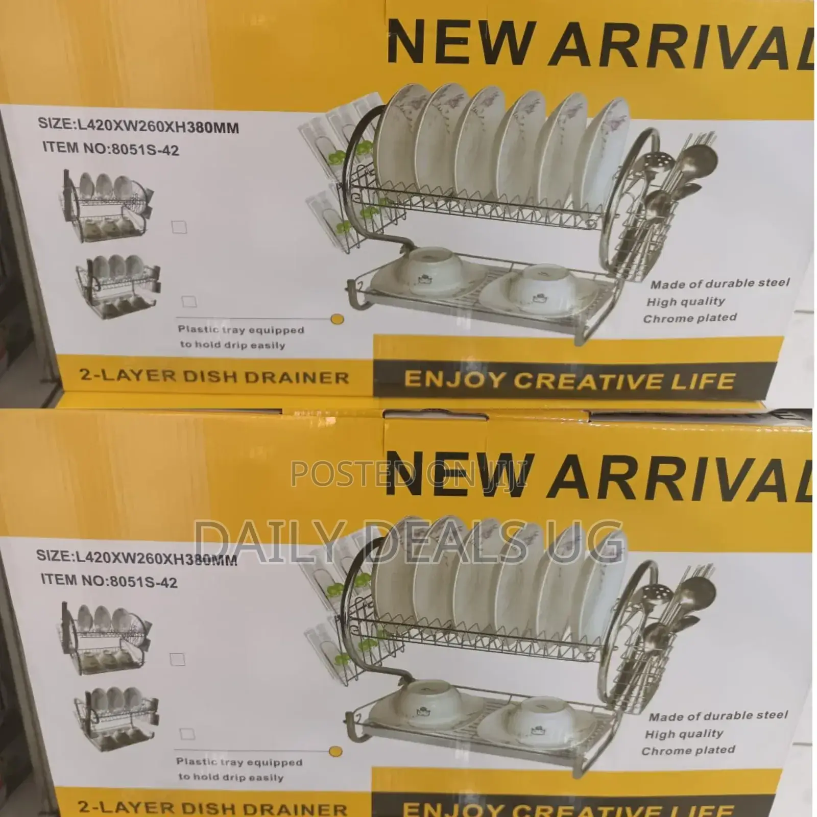 2 Layer Dish Rack