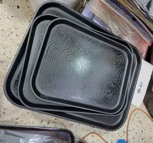 Black Serving Tray