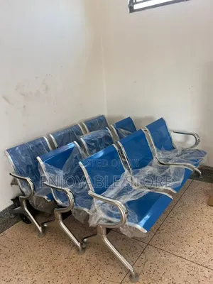 Waiting Chair/Waiting Chair 3 _Seater(Blue)