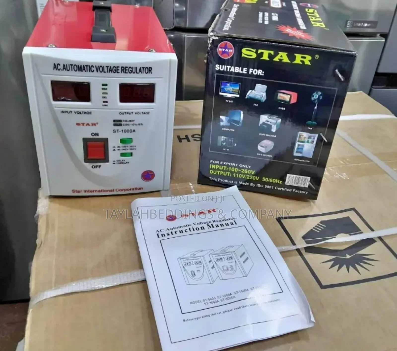 Airstar Automatic Voltage Regulator 1000w