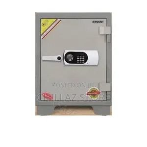 Heavy Duty Gray Unbreakable Fireproof Safe.
