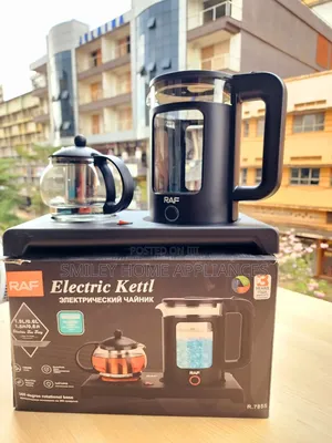 Brand New Raf Electric Kettle 1.8ltrs 2 in 1