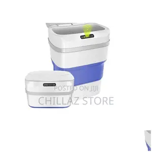 Smart Sensor Folding Trash Can.