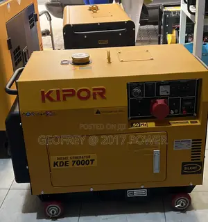 Kipor 3 Phase 7.5kva Diesel Generator / Kde7000t